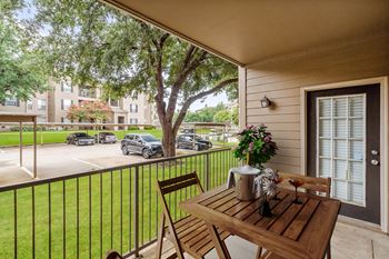 Private balconies and patios